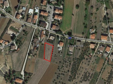 terreno edificabile in Vallemare di Cepagatti con possibilità di terreno adiacente agricolo sul retr